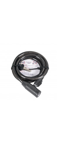 Замок Punto (Пунто) тросовый PK-BIKE-1012-KEY (10х1200) 2key/подвес Замок Punto (Пунто) тросовый PK-BIKE-1012-KEY (10х1200) 2key/подвес