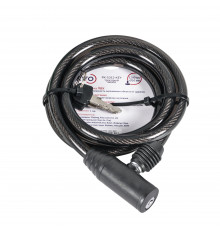 Замок Punto (Пунто) тросовый PK-BIKE-1012-KEY (10х1200) 2key/подвес