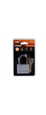 Замок Fuaro (Фуаро) навесной PL-PROTEC-2550 4 fin key (PL-2550) фин. /блистер Замок Fuaro (Фуаро) навесной PL-PROTEC-2550 4 fin key (PL-2550) фин. /блистер
