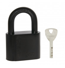 Замок Fuaro (Фуаро) навесной PL-WEATHER-1550 Black 4 fin key ( PL-15-50) диск. /блистер