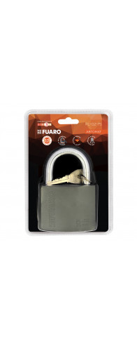 Замок Fuaro (Фуаро) навесной PL-PROTEC-0275 3key (PL-02-75) англ. /блистер Замок Fuaro (Фуаро) навесной PL-PROTEC-0275 3key (PL-02-75) англ. /блистер
