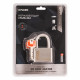 Замок Fuaro (Фуаро) навесной PL-INOX FORCE IF-50 4 key (дисковый ключ)