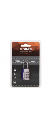 Замок Fuaro (Фуаро) кодовый PLZ-TRAVEL-2703H CODE (PLZ-27-03H) /блистер Замок Fuaro (Фуаро) кодовый PLZ-TRAVEL-2703H CODE (PLZ-27-03H) /блистер
