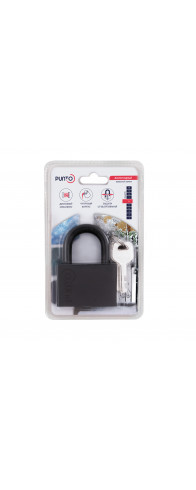 Замок Punto (Пунто) навесной PK-1560 3 key диск.ключ Замок Punto (Пунто) навесной PK-1560 3 key диск.ключ