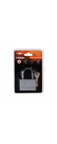 Замок Fuaro (Фуаро) навесной PL-PROTEC-2560 4 fin key (PL-2560) фин. /блистер Замок Fuaro (Фуаро) навесной PL-PROTEC-2560 4 fin key (PL-2560) фин. /блистер