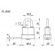 Замок Fuaro (Фуаро) навесной PL-WEATHER-3640 3key (PL-3640) англ. /блистер