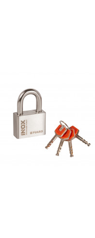 Замок Fuaro (Фуаро) навесной PL-INOX FORCE IF-60 4 key (дисковый ключ) Замок Fuaro (Фуаро) навесной PL-INOX FORCE IF-60 4 key (дисковый ключ)