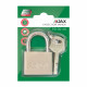 Замок Ajax (Аякс) навесной PD-3040 (PD-30-40) 3 fin key /блистер