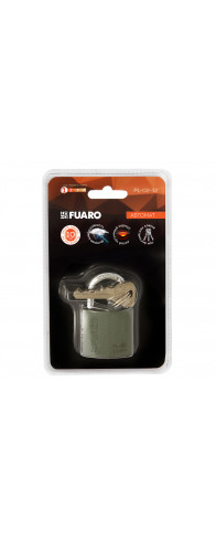 Замок Fuaro (Фуаро) навесной PL-PROTEC-0232 3key (PL-02-32) англ. /блистер Замок Fuaro (Фуаро) навесной PL-PROTEC-0232 3key (PL-02-32) англ. /блистер