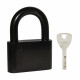 Замок Fuaro (Фуаро) навесной PL-WEATHER-1560 Black 4 fin key ( PL-15-60) диск. /блистер