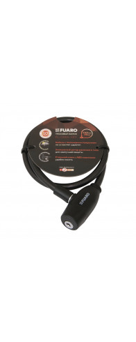 Замок Fuaro (Фуаро) тросовый PL-BIKE-0865-KEY (8х650) 2key(PL-0865-KEY) /подвес Замок Fuaro (Фуаро) тросовый PL-BIKE-0865-KEY (8х650) 2key(PL-0865-KEY) /подвес