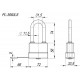 Замок Fuaro (Фуаро) навесной PL-WEATHER-3660 LS 3key (PL-3660 LS) удл. дужка, англ. /блистер