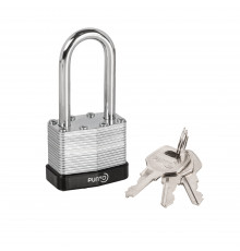 Замок Punto (Пунто) навесной PK-6540L 3 key англ. длинная дужка