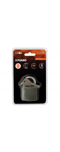 Замок Fuaro (Фуаро) навесной PL-PROTEC-0238 3key (PL-02-38) англ. /блистер Замок Fuaro (Фуаро) навесной PL-PROTEC-0238 3key (PL-02-38) англ. /блистер
