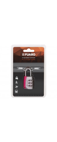Замок Fuaro (Фуаро) кодовый PLZ-TRAVEL-2703P CODE (PLZ-27-03P) /блистер Замок Fuaro (Фуаро) кодовый PLZ-TRAVEL-2703P CODE (PLZ-27-03P) /блистер