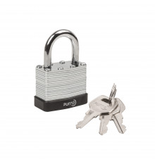 Замок Punto (Пунто) навесной PK-6540 3 key англ.