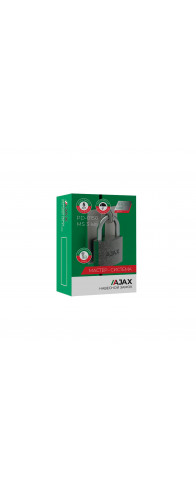 Замок Ajax (Аякс) навесной PD-0150 MS 3 key англ./коробка Замок Ajax (Аякс) навесной PD-0150 MS 3 key англ./коробка