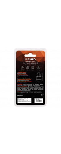 Замок Fuaro (Фуаро) навесной PL-WEATHER-3640 3key (PL-3640) англ. /блистер Замок Fuaro (Фуаро) навесной PL-WEATHER-3640 3key (PL-3640) англ. /блистер