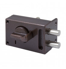 Замок Omega (Омега) накладной цилиндровый ЗН1-М1 КМЗ медь, 5 кл.