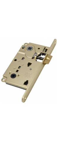 B01013.50.03 AGB (АГБ) Защелка врезная WC защёлка вверху (латунь) B01013.50.03 AGB (АГБ) Защелка врезная WC защёлка вверху (латунь)