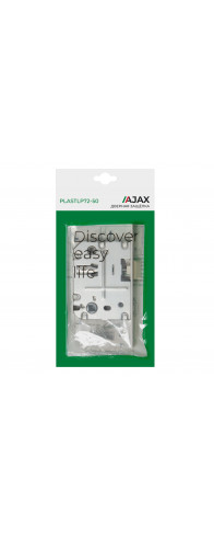 Защелка Ajax (Аякс) врезная PLASTLP72-50 (LP72-50) WH белый