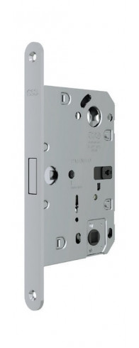 B06132.50.34 AGB (АГБ) Защелка врезная WC (мат хром) тех. уп. без отв. пл. POLARIS WAVE B06132.50.34 AGB (АГБ) Защелка врезная WC (мат хром) тех. уп. без отв. пл. POLARIS WAVE