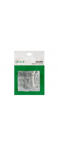 Защелка Ajax (Аякс) врезная PLASTLP45-8 (LP45-8) SN мат.никель Защелка Ajax (Аякс) врезная PLASTLP45-8 (LP45-8) SN мат.никель