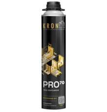 Пена монтажная профессиональная KRONbuild PRO 70, всесезонная