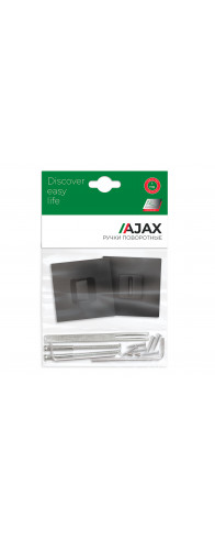 Ручка Ajax (Аякс) поворотная BK6.K.JS51 (BK6 JS) BL-24 черный Ручка Ajax (Аякс) поворотная BK6.K.JS51 (BK6 JS) BL-24 черный