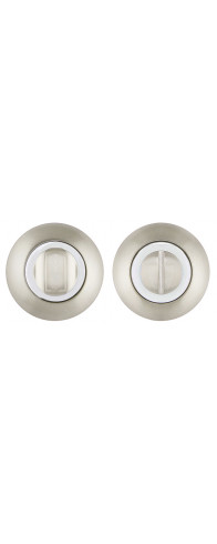 Ручка Fuaro (Фуаро) поворотная BK6.R.RM54 (BK6 RM) SN/CP-3 матовый никель/хром Ручка Fuaro (Фуаро) поворотная BK6.R.RM54 (BK6 RM) SN/CP-3 матовый никель/хром