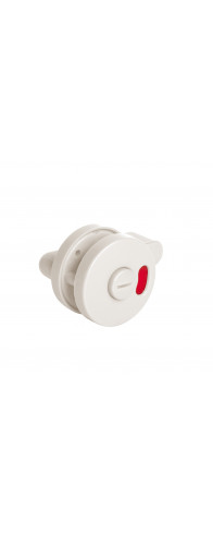Ручка Ajax (Аякс) поворотная BK6.WC.CABIN PVC WH белый Ручка Ajax (Аякс) поворотная BK6.WC.CABIN PVC WH белый