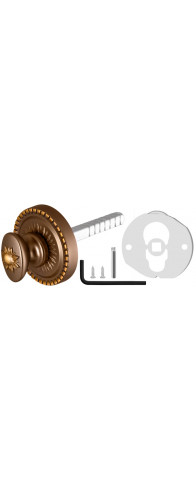 Ручка Armadillo (Армадилло) поворотная BKW8.R.CL55 (BKW8/CL) BB-17 коричневая бронза Ручка Armadillo (Армадилло) поворотная BKW8.R.CL55 (BKW8/CL) BB-17 коричневая бронза