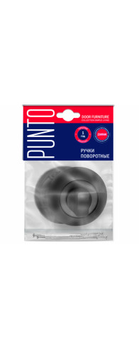 Ручка Punto (Пунто) поворотная BK6.R.ZR54 (BK6 ZR) BL-24 черный Ручка Punto (Пунто) поворотная BK6.R.ZR54 (BK6 ZR) BL-24 черный