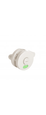 Ручка Ajax (Аякс) поворотная BK6.WC.CABIN PVC WH белый Ручка Ajax (Аякс) поворотная BK6.WC.CABIN PVC WH белый