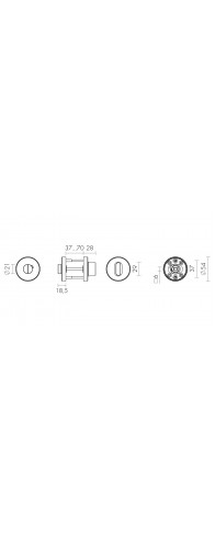 Ручка Fuaro (Фуаро) поворотная BK6.R.DSS201-02 (DSS-02-BK6) (INOX 201) BLACK Ручка Fuaro (Фуаро) поворотная BK6.R.DSS201-02 (DSS-02-BK6) (INOX 201) BLACK