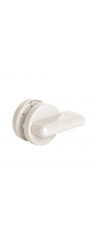 Ручка Ajax (Аякс) поворотная BK6.WC.CABIN PVC WH белый Ручка Ajax (Аякс) поворотная BK6.WC.CABIN PVC WH белый