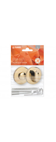 Ручка Fuaro (Фуаро) поворотная BK6.R.SLR52 (BK6 SLR) GOLD-24 (золото 24к) Ручка Fuaro (Фуаро) поворотная BK6.R.SLR52 (BK6 SLR) GOLD-24 (золото 24к)