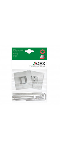 Ручка Ajax (Аякс) поворотная BK6.K.JS51 (BK6 JS) SSC-16 сатинированный хром Ручка Ajax (Аякс) поворотная BK6.K.JS51 (BK6 JS) SSC-16 сатинированный хром