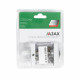 Ручка поворотная Ajax (Аякс) с фиксацией ключом BK6.FIX.JK WH-19 белый
