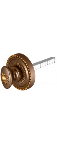 Ручка Armadillo (Армадилло) поворотная BKW8.R.CL55 (BKW8/CL) BB-17 коричневая бронза Ручка Armadillo (Армадилло) поворотная BKW8.R.CL55 (BKW8/CL) BB-17 коричневая бронза