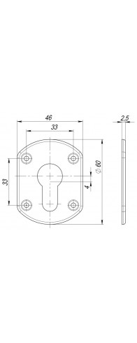 Накладка Fuaro (Фуаро) на цилиндр ESC.C+C/OV.set (ESC031) CP хром (2шт.) Накладка Fuaro (Фуаро) на цилиндр ESC.C+C/OV.set (ESC031) CP хром (2шт.)