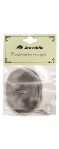 Накладка Armadillo (Армадилло) на сувальдный замок ESC.S-auto.CL/OV (PS-DEC CL) ABL-18 темная медь