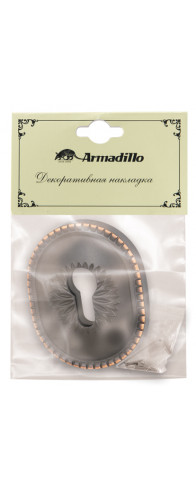 Накладка Armadillo (Армадилло) на цилиндр ESC.C.CL/OV (ET-DEC CL) ABL-18 темная медь Накладка Armadillo (Армадилло) на цилиндр ESC.C.CL/OV (ET-DEC CL) ABL-18 темная медь