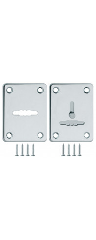 Накладка Fuaro (Фуаро) на сувальдный замок ESC.S-lift+S/K.set (ESC081/082) хром (2шт.) Накладка Fuaro (Фуаро) на сувальдный замок ESC.S-lift+S/K.set (ESC081/082) хром (2шт.)