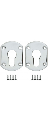 Накладка Fuaro (Фуаро) на цилиндр ESC.C+C/OV.set (ESC031) CP хром (2шт.) Накладка Fuaro (Фуаро) на цилиндр ESC.C+C/OV.set (ESC031) CP хром (2шт.)