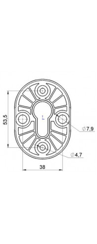 Накладка Fuaro (Фуаро) на цилиндр ESC.C/CRE/OV.12 (ESC-12C) CP хром (2шт. в уп.,отгр. по 1 шт.) Накладка Fuaro (Фуаро) на цилиндр ESC.C/CRE/OV.12 (ESC-12C) CP хром (2шт. в уп.,отгр. по 1 шт.)