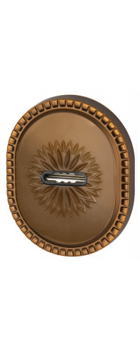 Накладка Armadillo (Армадилло) на сувальдный замок ESC.S-auto.CL/OV (PS-DEC CL) BB-17 коричневая бронза Накладка Armadillo (Армадилло) на сувальдный замок ESC.S-auto.CL/OV (PS-DEC CL) BB-17 коричневая бронза