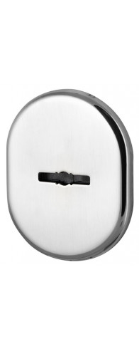 Декоративная накладка Armadillo (Армадилло) на сувальдный замок со шторкой PS-DEC CT (ATC Protector 1) CP-8 Хром