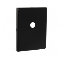 Накладка Fuaro (Фуаро) на шток цилиндра ESC.O.RL/K.486 (ESC 486-O RL) BL черный (1шт.)