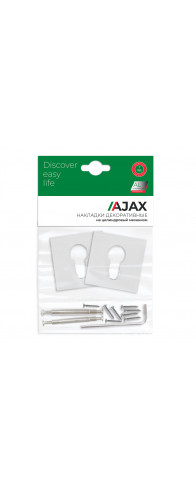 Накладка Ajax (Аякс) под цилиндр ET.K.JS51 (ET JS) CP-8 хром Накладка Ajax (Аякс) под цилиндр ET.K.JS51 (ET JS) CP-8 хром